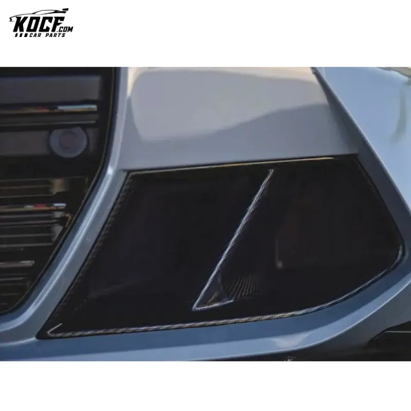 2021 G80 M3 G82 M4 MP Style Carbon Fiber Front Bumper Air Inlet Vent Scoop For BMW G8X M3 M4 Drop shipping Factory OEM Custom