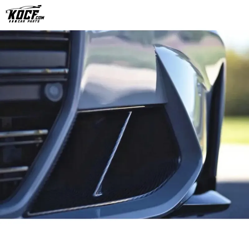 2021 G80 M3 G82 M4 MP Style Carbon Fiber Front Bumper Air Inlet Vent Scoop For BMW G8X M3 M4 Drop shipping Factory OEM Custom