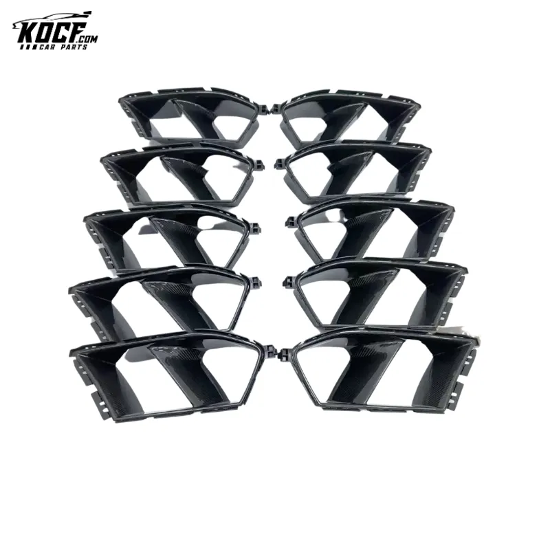 2021 G80 M3 G82 M4 MP Style Carbon Fiber Front Bumper Air Inlet Vent Scoop For BMW G8X M3 M4 Drop shipping Factory OEM Custom