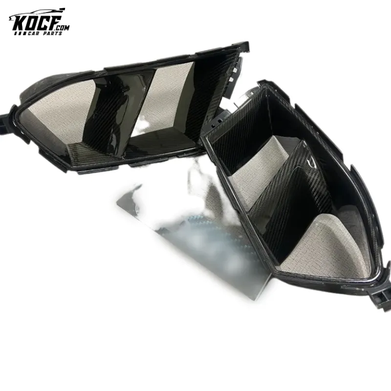 2021 G80 M3 G82 M4 MP Style Carbon Fiber Front Bumper Air Inlet Vent Scoop For BMW G8X M3 M4 Drop shipping Factory OEM Custom