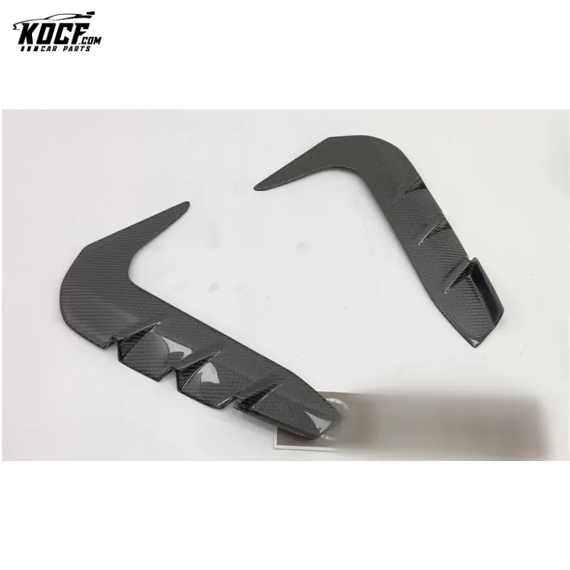 2022 For Subaru BRZ ZD8 Toyota GR86 Sti-P Style Carbon Fiber Front Fender Garnish Vent Trim