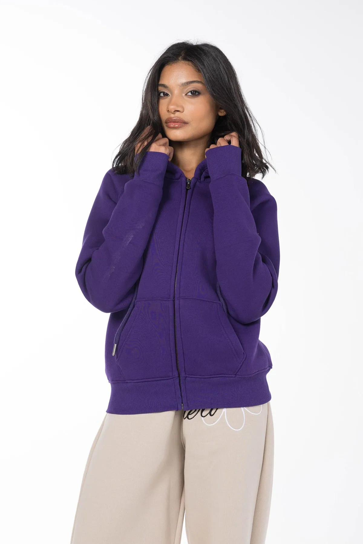 A BUTTERFLY HOODIE-PURPLE