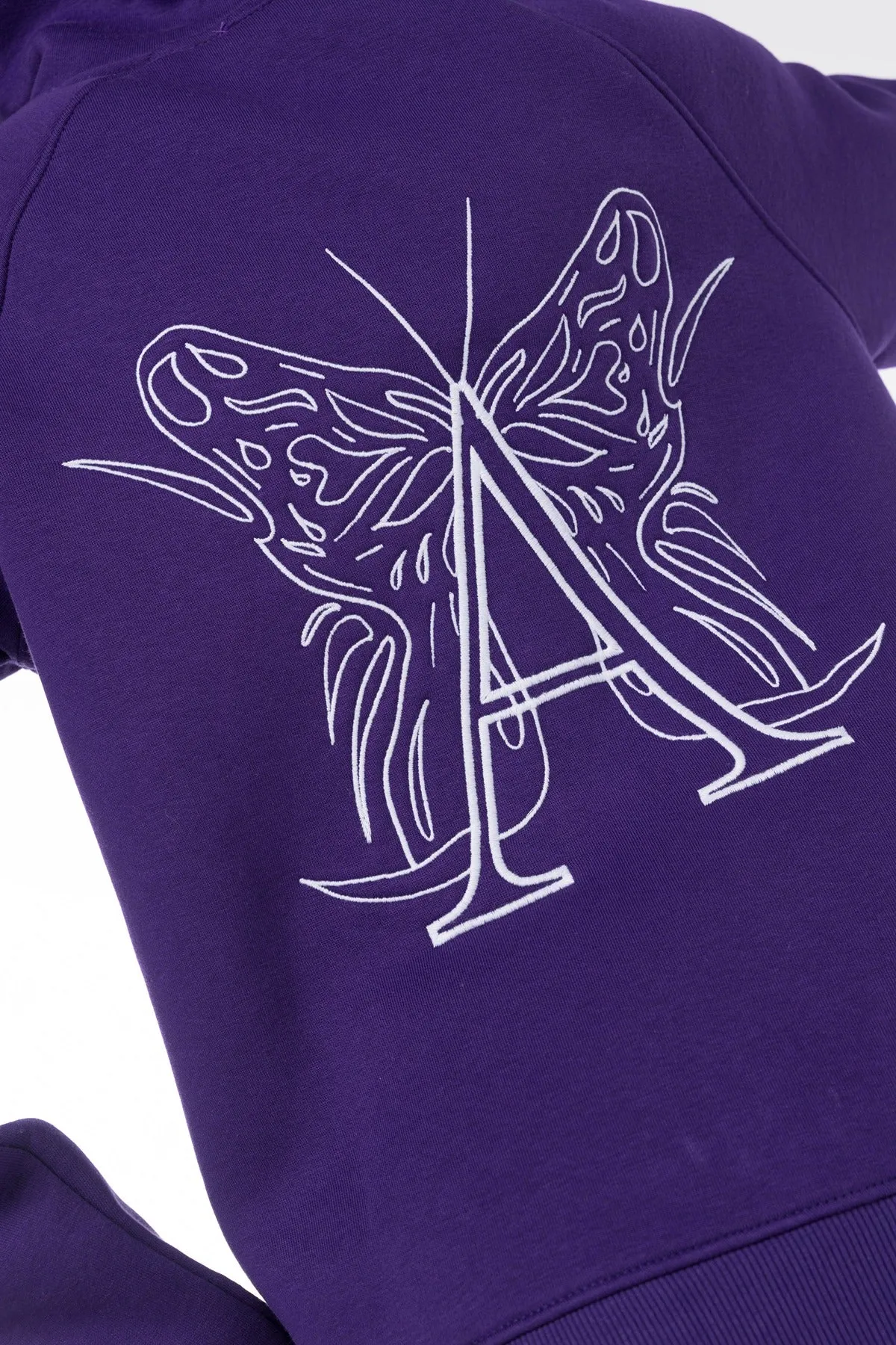A BUTTERFLY HOODIE-PURPLE