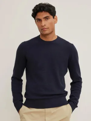 Ace Thermal Sweater - Navy
