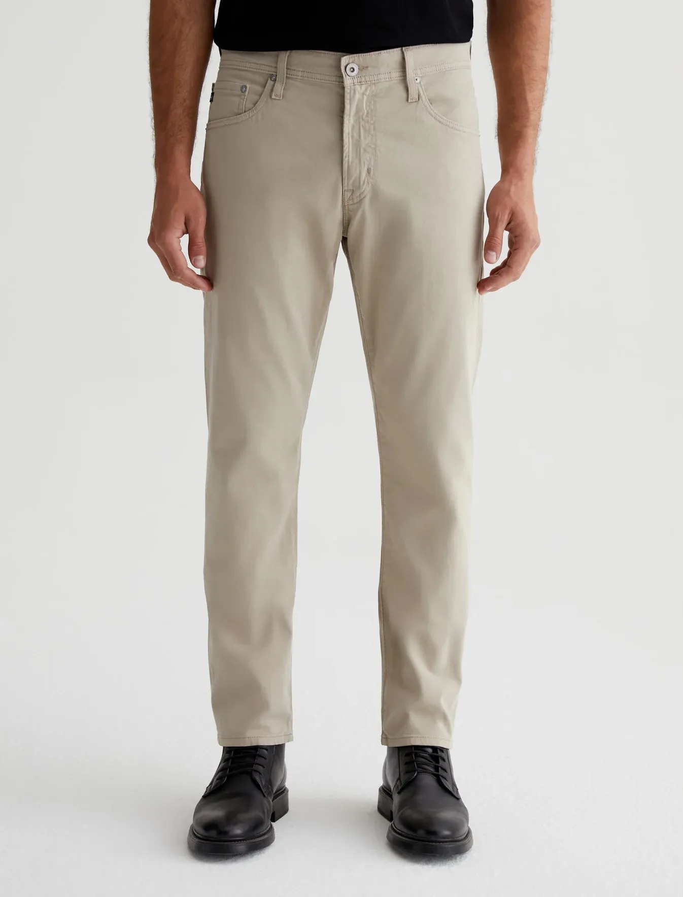 AG Tellis SUD Sueded Modern Slim - Deseret Stone