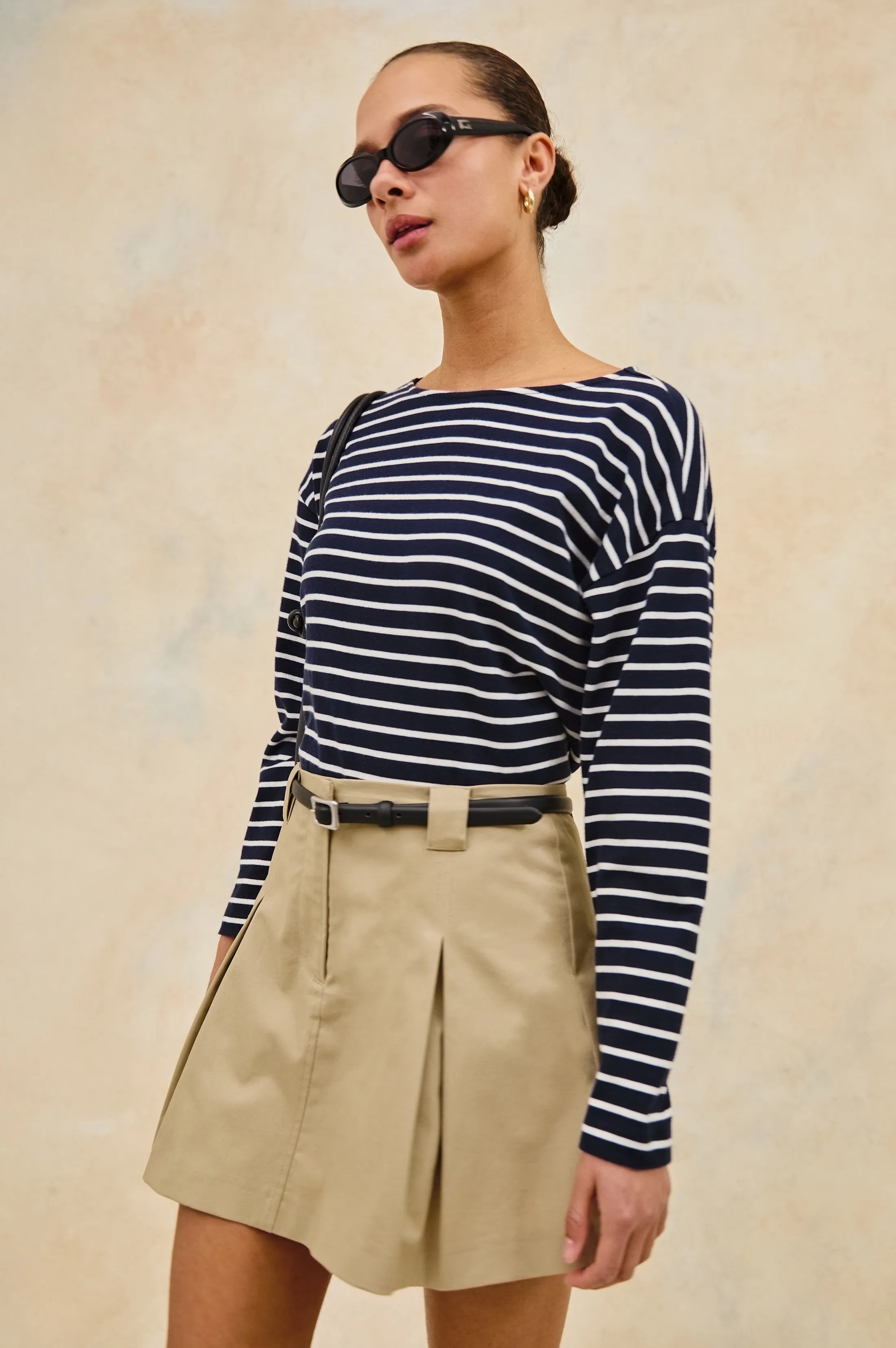 ALFIE SKORT - TAUPE