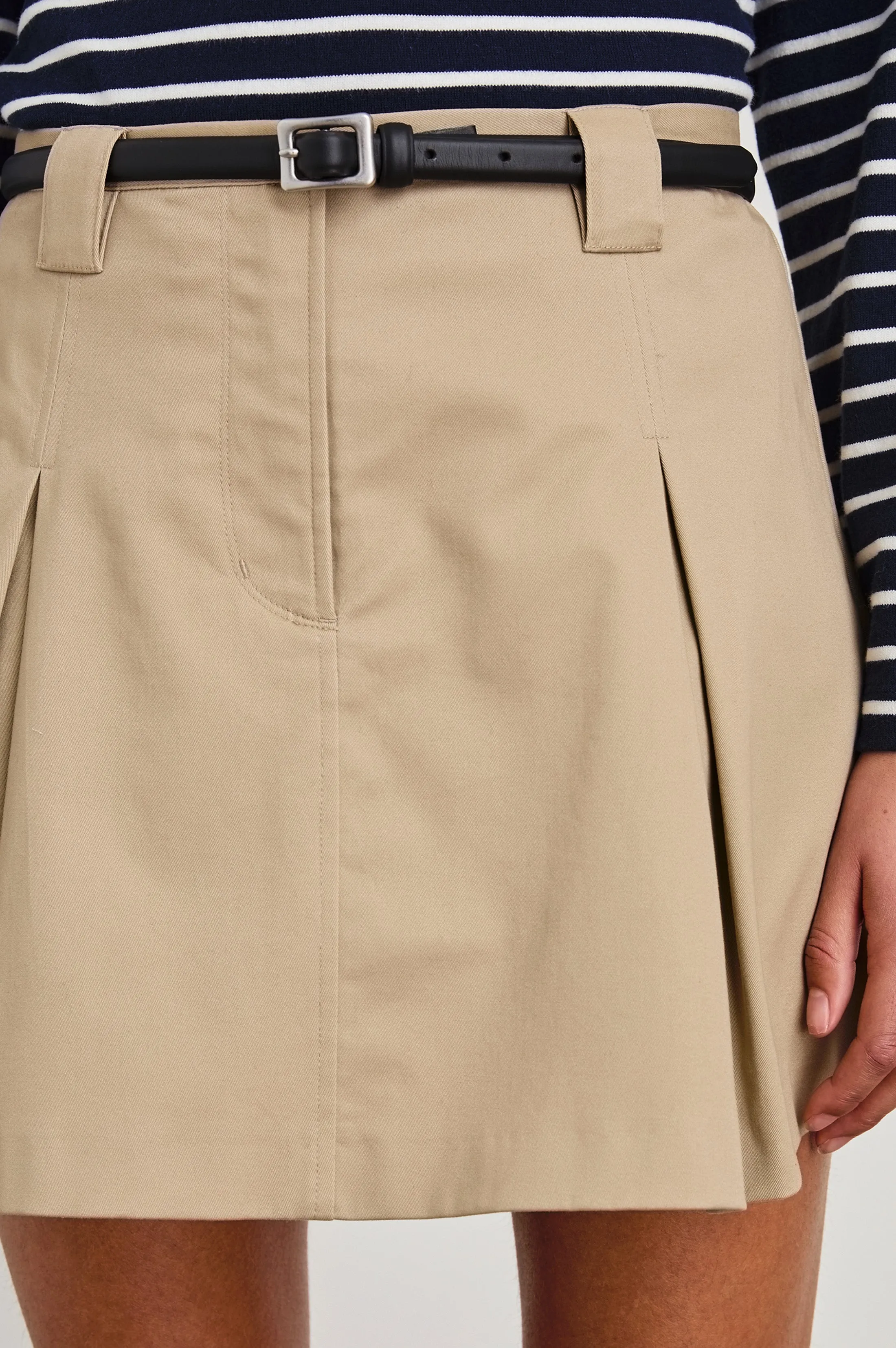 ALFIE SKORT - TAUPE