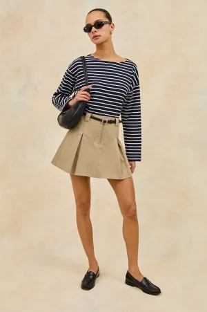 ALFIE SKORT - TAUPE
