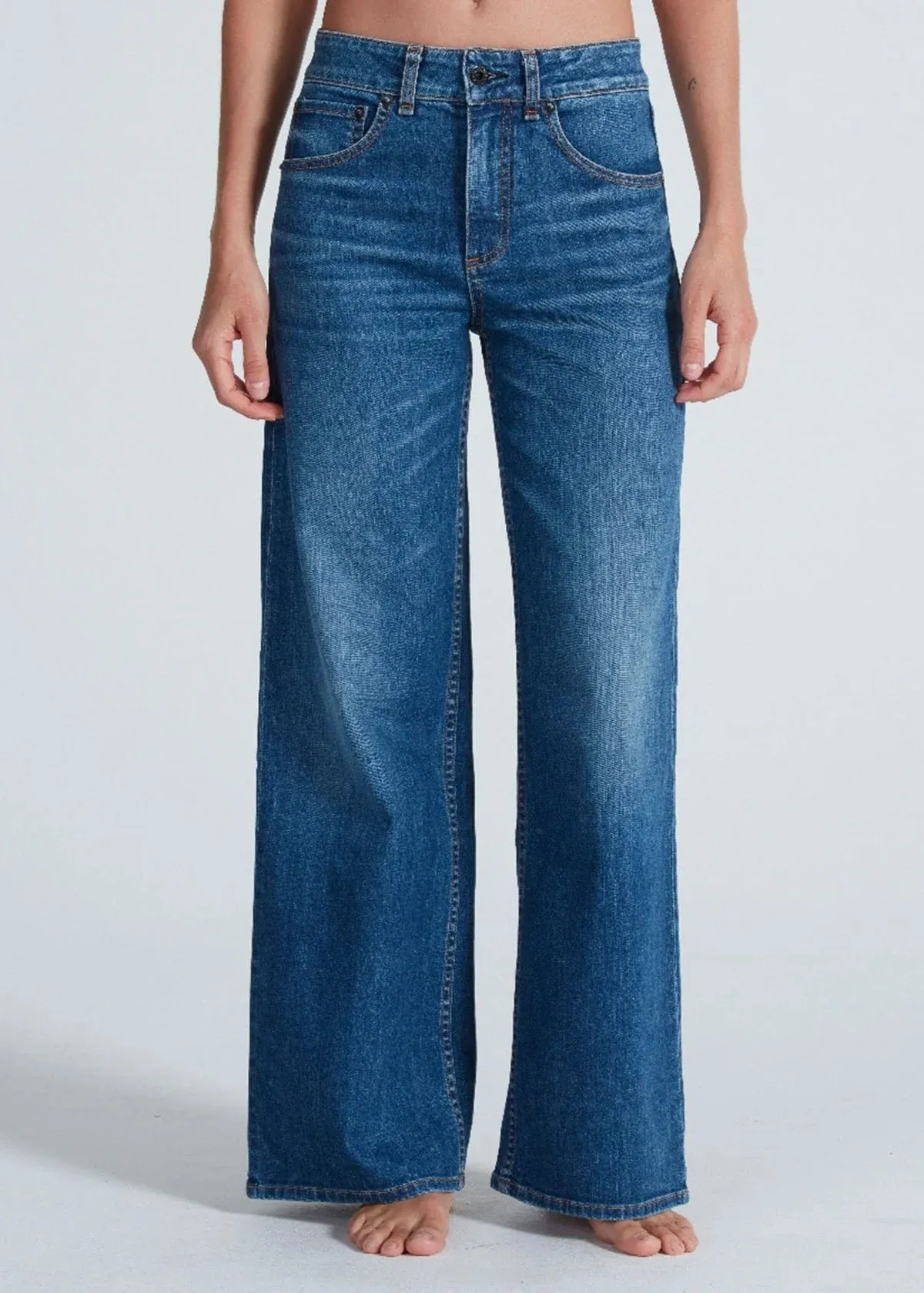 'ASKK' Paris Pistachio Jeans