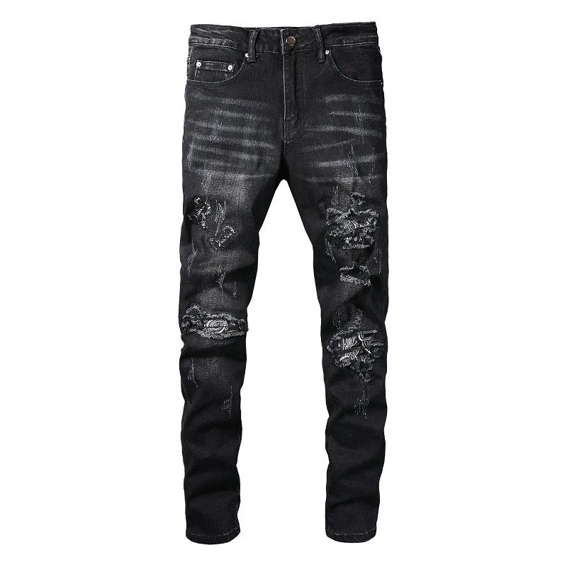 Atlo - Black Jeans for Men