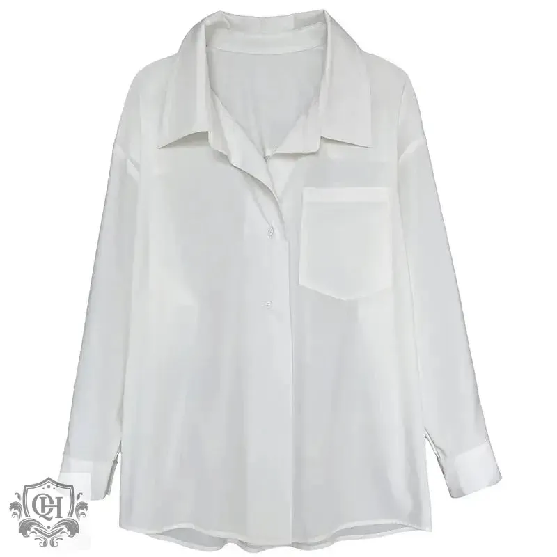 Back Buttoned Elegant Shirt