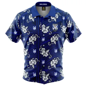 Canterbury Bulldogs Tribal Button Up Shirt