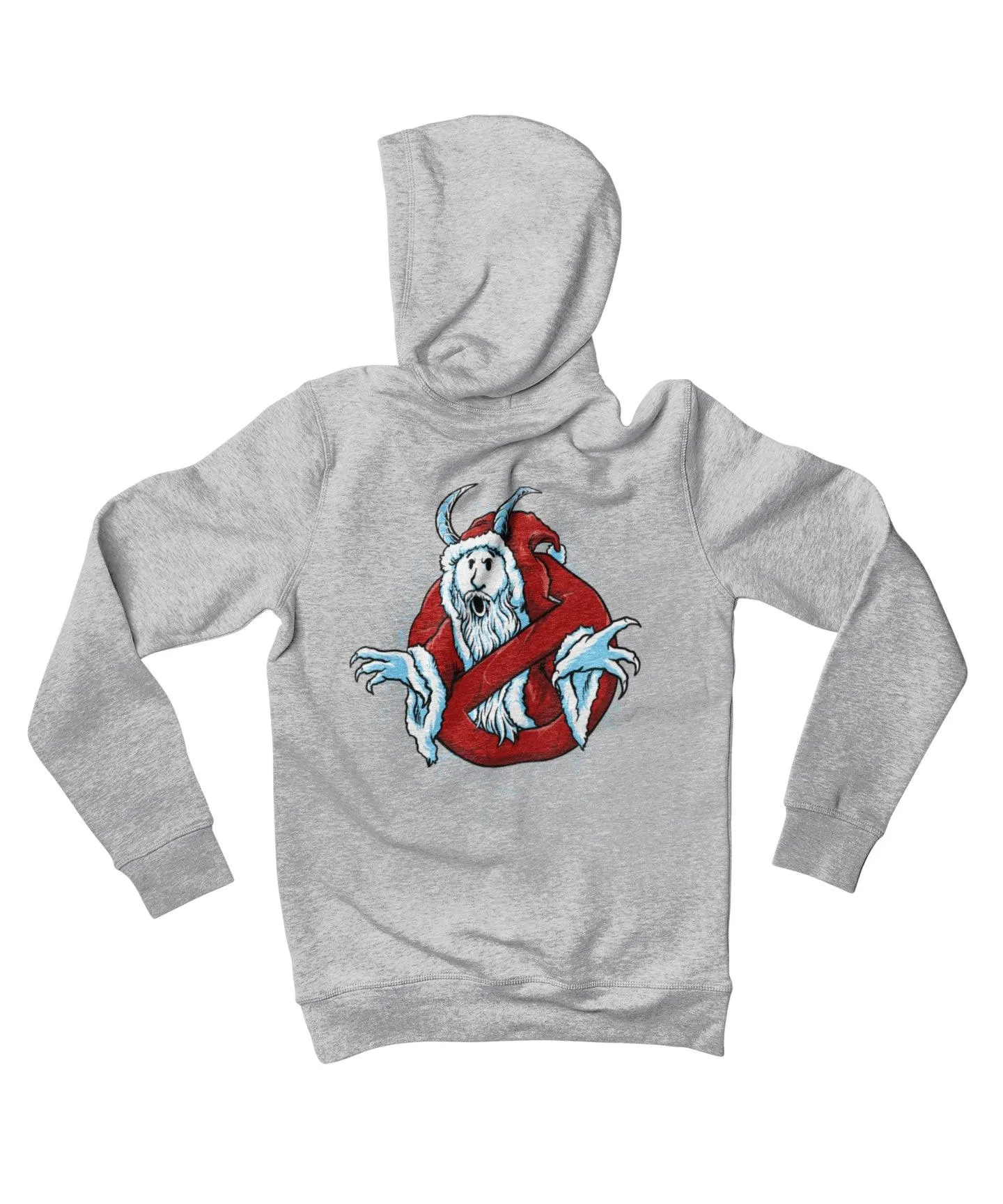 Christmas Devil Santa Back Printed Christmas Hoodie