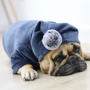 Christmas Stylish Winter Jacket for French Bulldog (WS420)