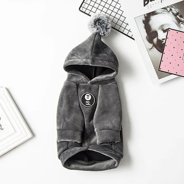 Christmas Stylish Winter Jacket for French Bulldog (WS420)