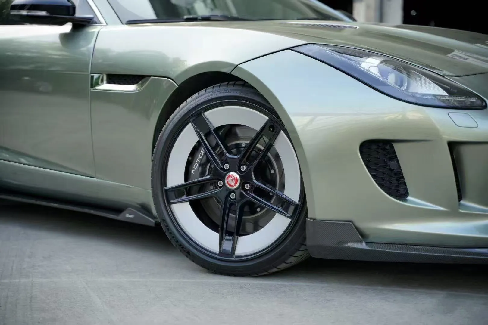 CMST Tuning Widebody Side Skirts for Jaguar F-Type SVR R S Base Carbon Fiber/FRP