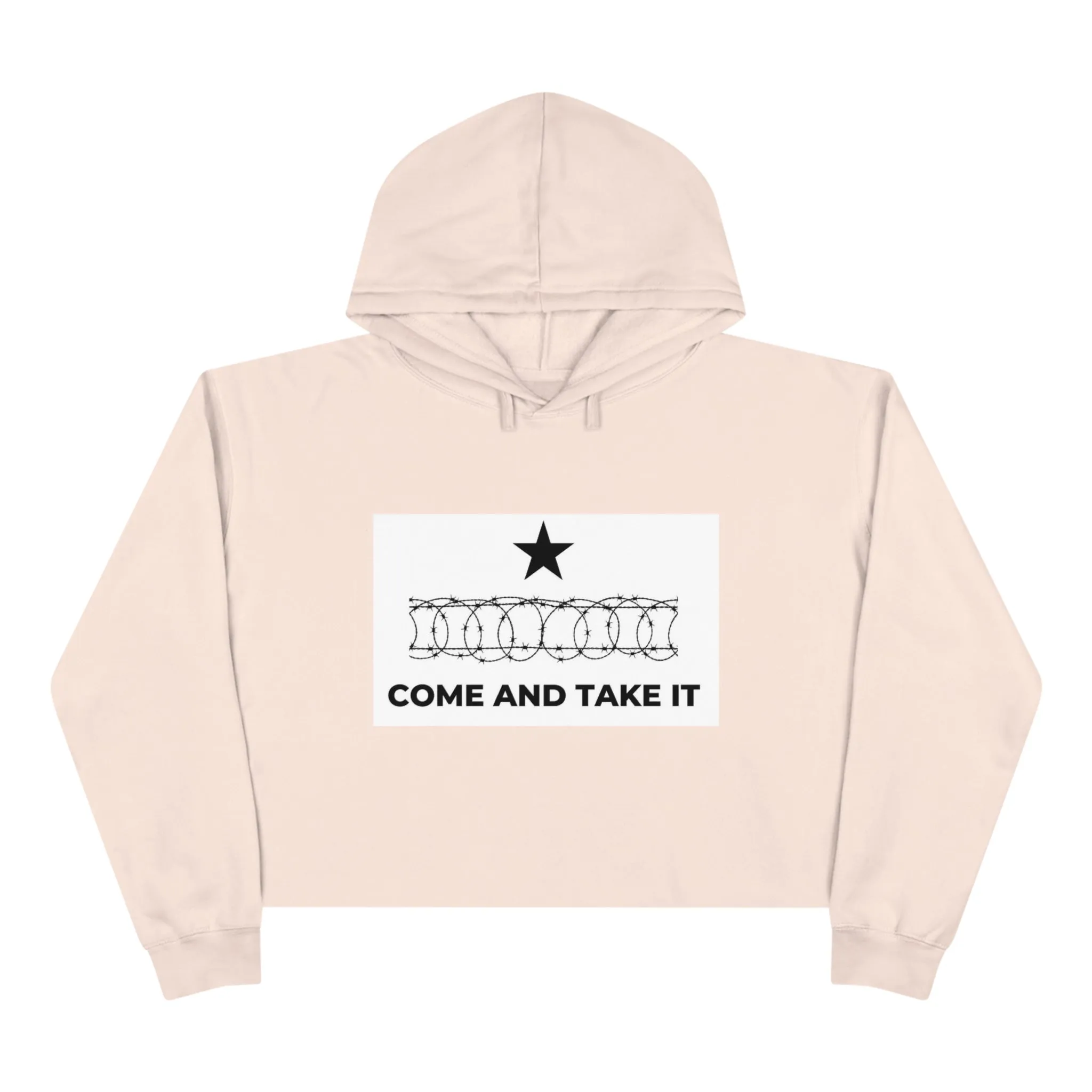 Come and Take It Crop Hoodie