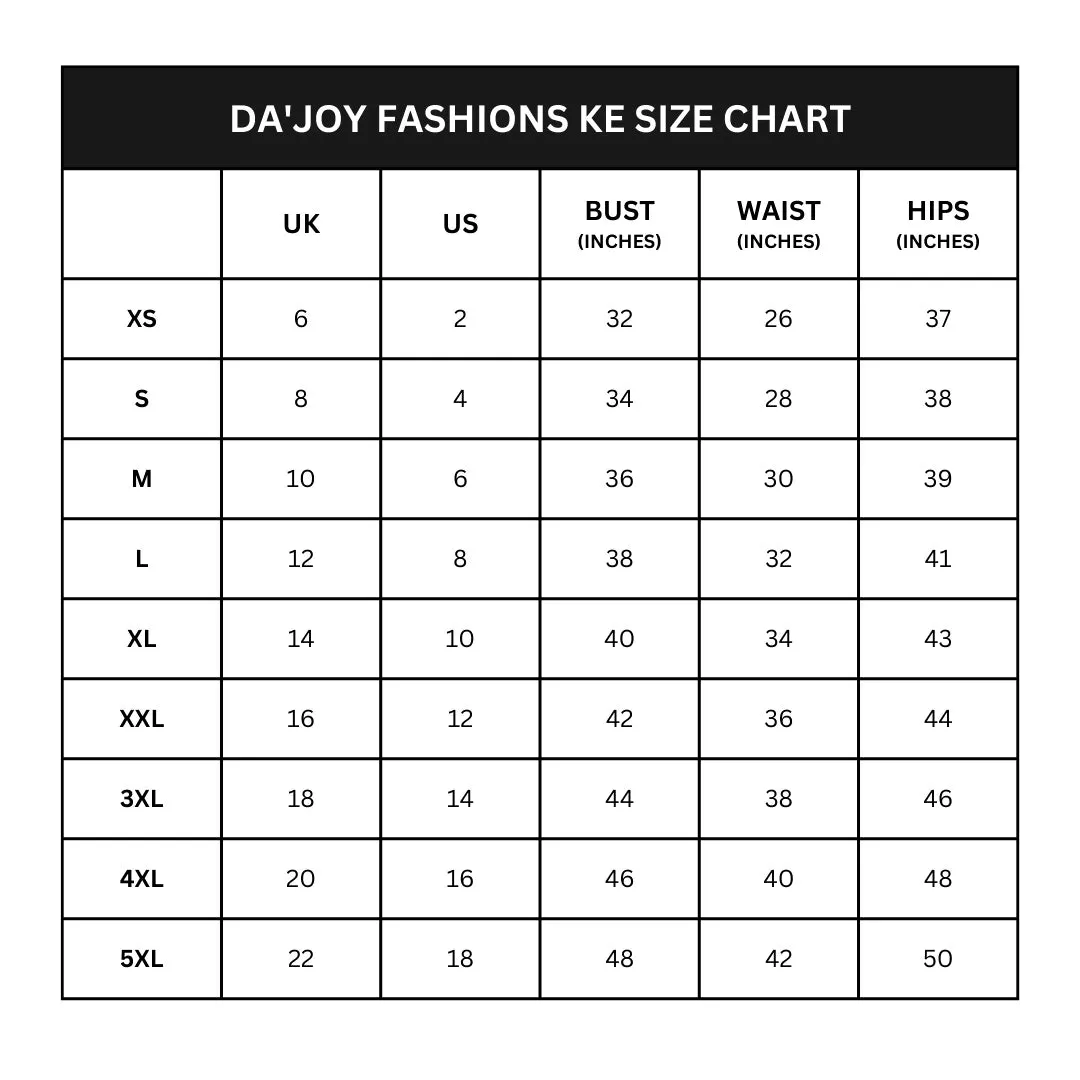Da'joy Fashions Rhine Dress - Black