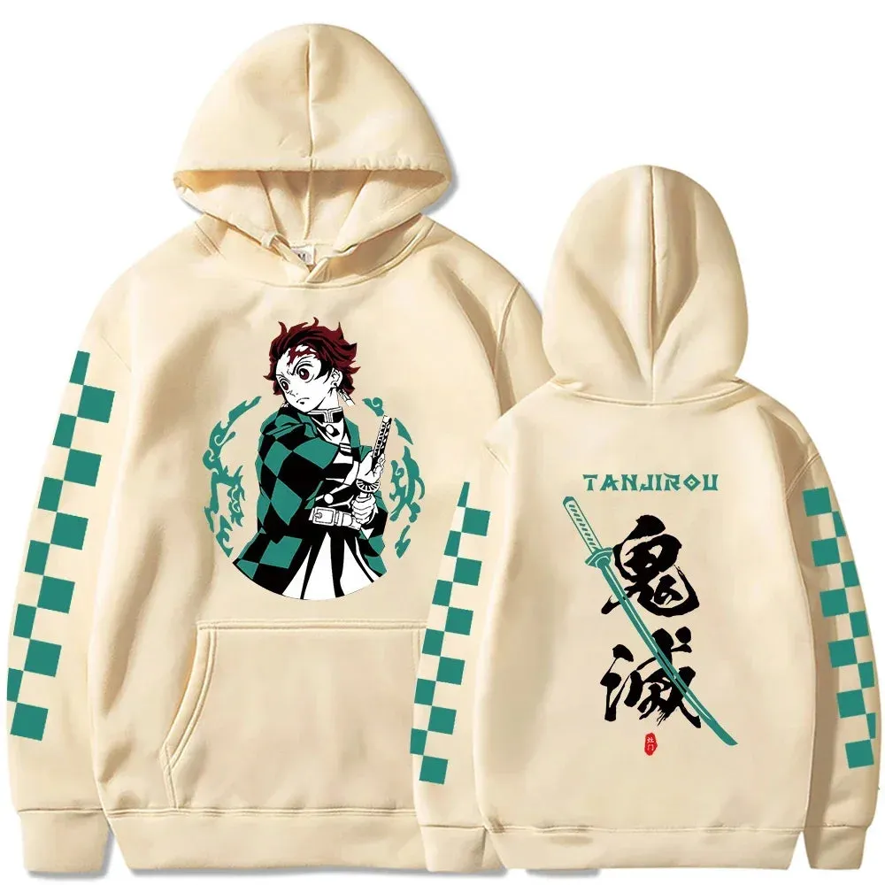 Demon Slayer Anime Hoodie Tanjiro Kamado For Men/Women