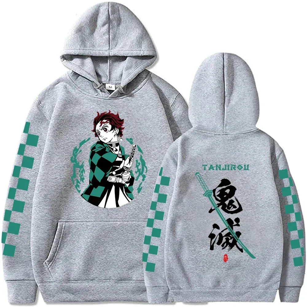 Demon Slayer Anime Hoodie Tanjiro Kamado For Men/Women