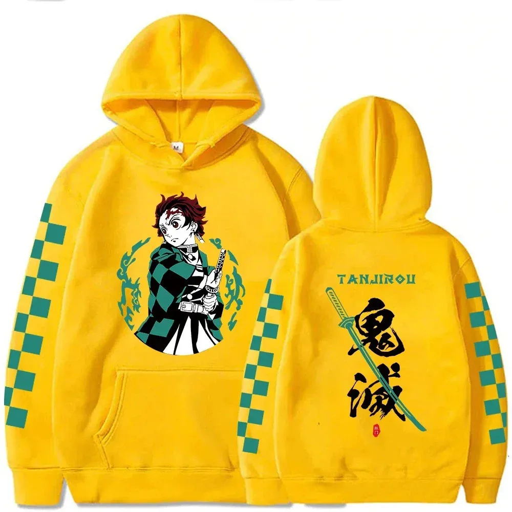 Demon Slayer Anime Hoodie Tanjiro Kamado For Men/Women