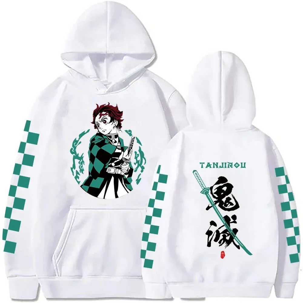 Demon Slayer Anime Hoodie Tanjiro Kamado For Men/Women