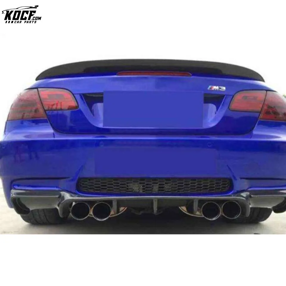 E92 E93 M3 Diffuser VRS GTS-V Style CARBON FIBER REAR BUMPER DIFFUSER LIP FOR BMW E92 M3 2008 09 10 11 12