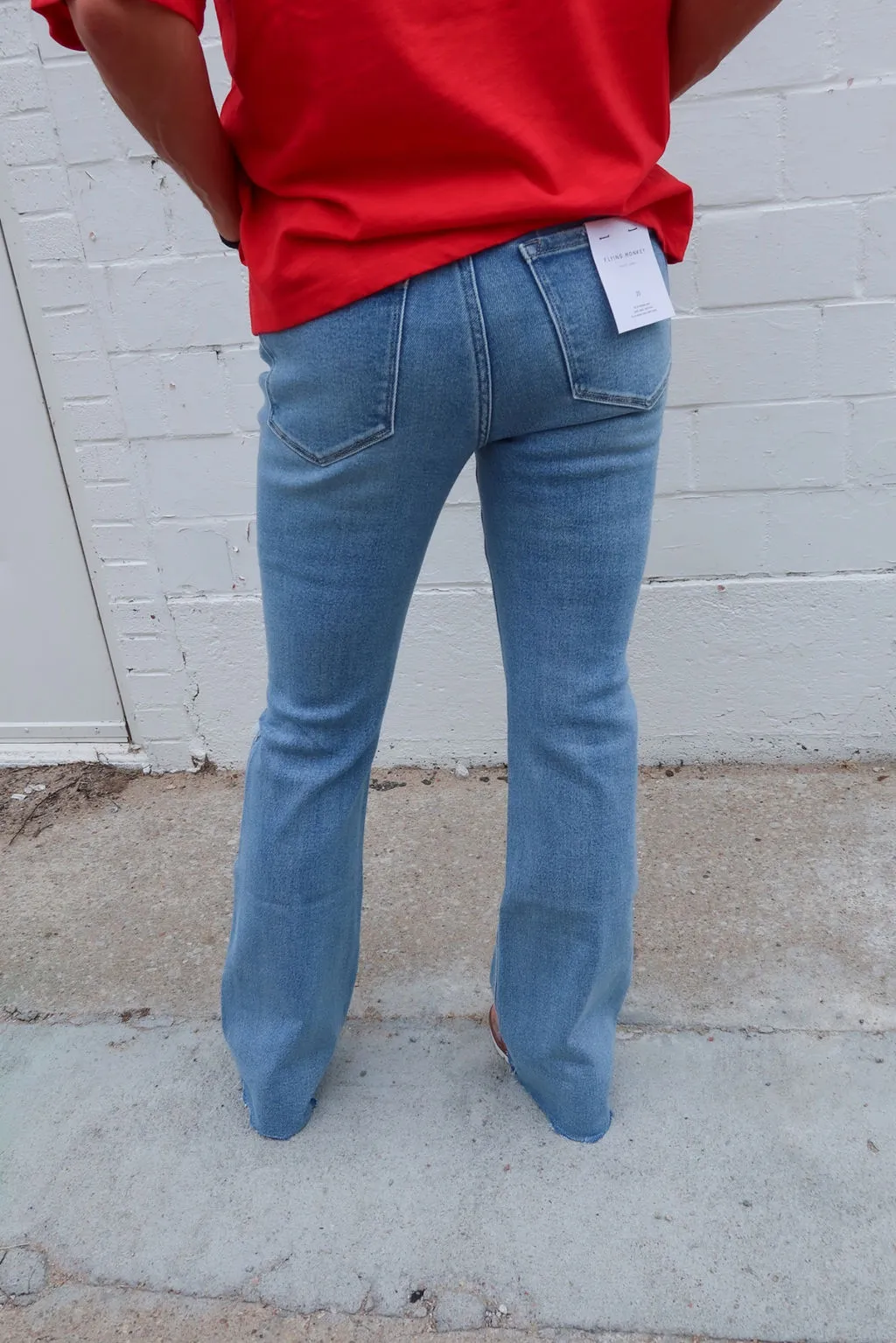 Flying Monkey Timely Mid Rise Bootcut Jean