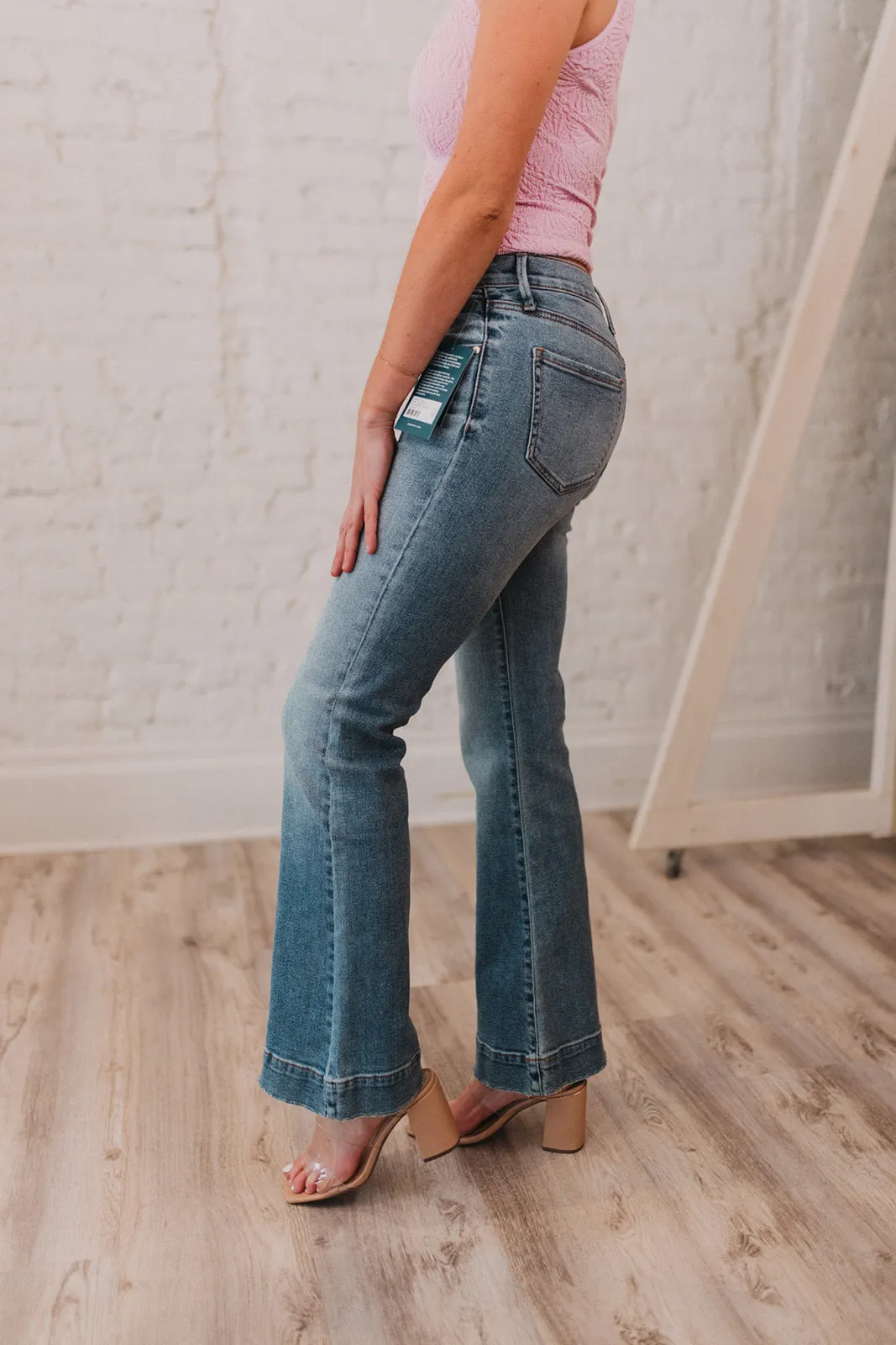 JAG Kait Mid Rise Flare Jeans