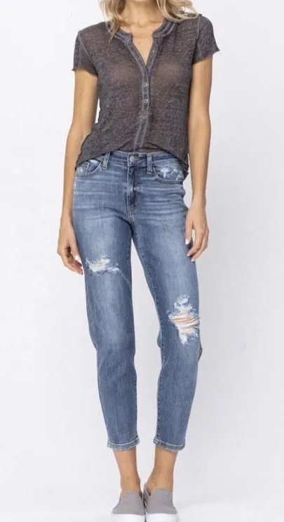 Judy Blue High Waste Slim Fit Jeans
