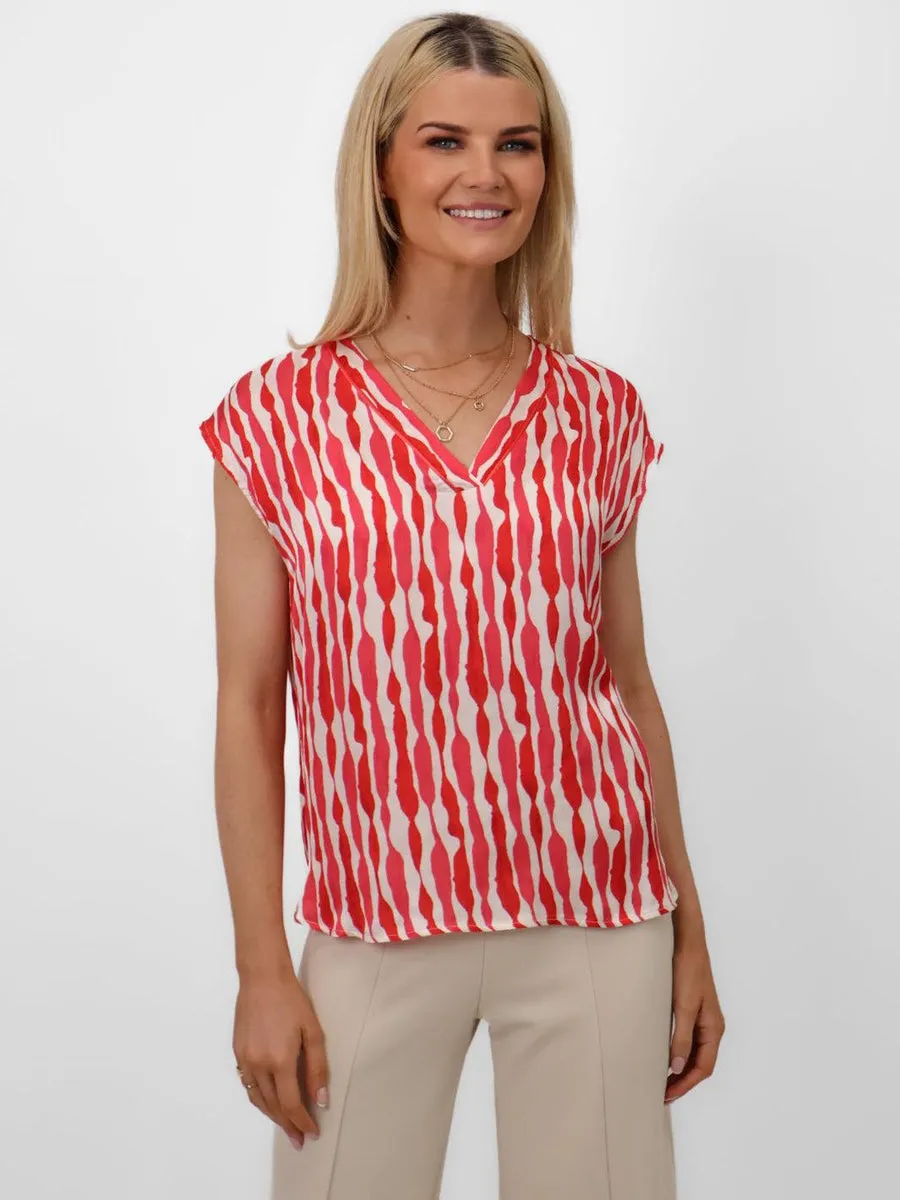 Kate & Pippa Becky Top - Red
