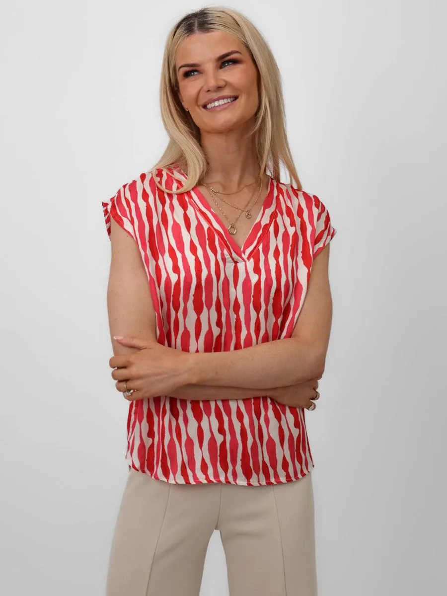 Kate & Pippa Becky Top - Red