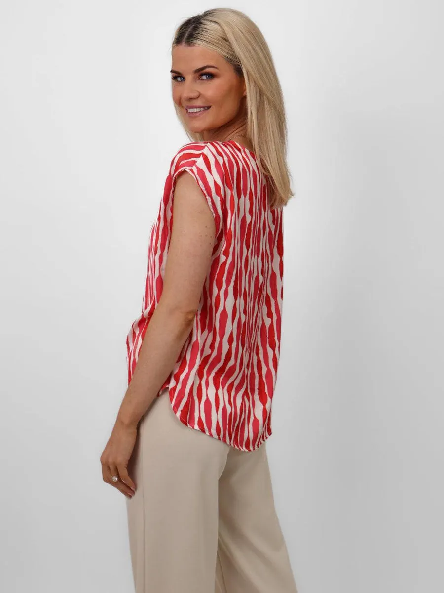 Kate & Pippa Becky Top - Red