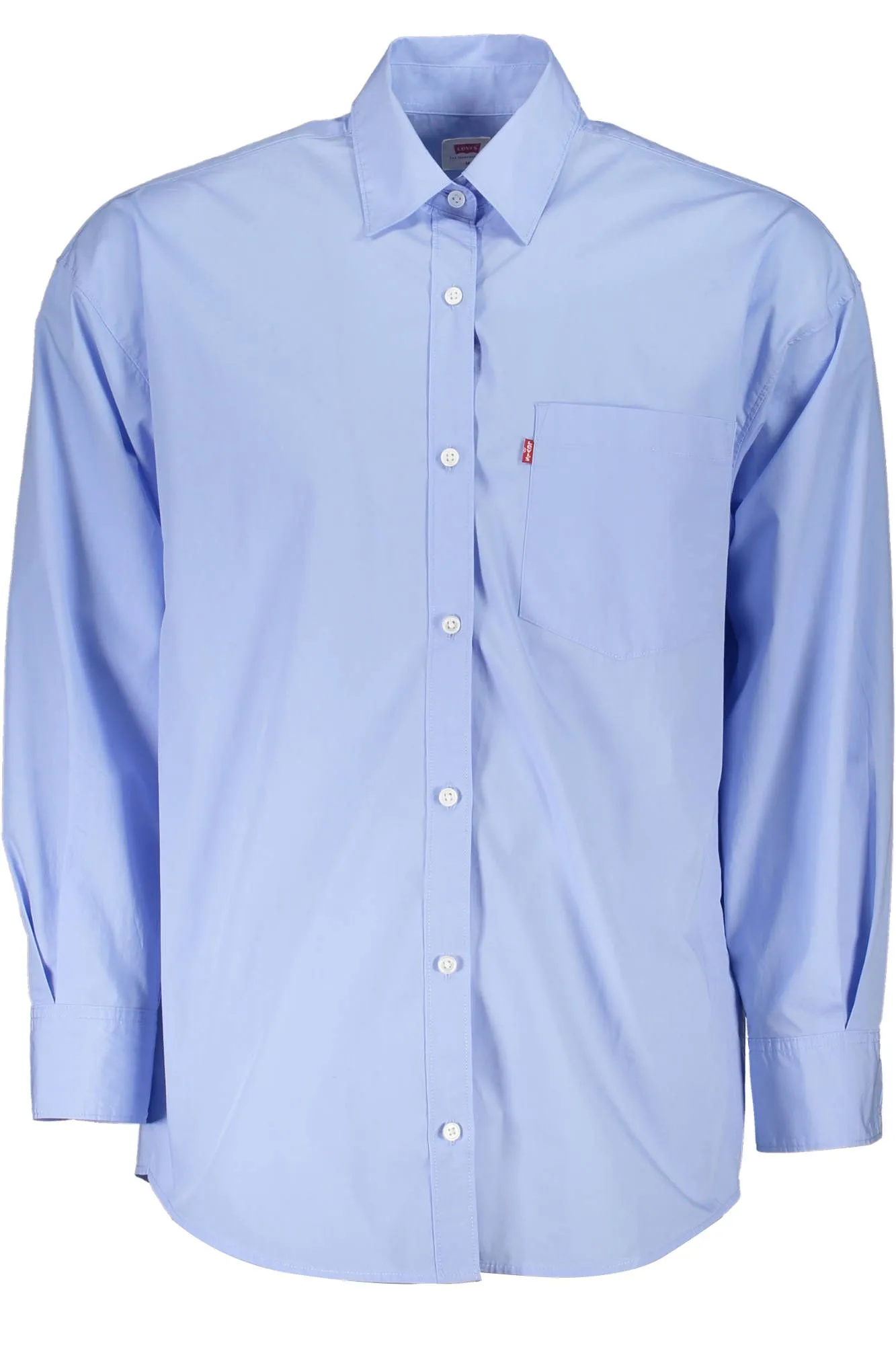 Levi's Elegant Light Blue Long-Sleeved Shirt