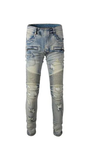 Lovuba - Skinny Legs Denim Jeans for Men