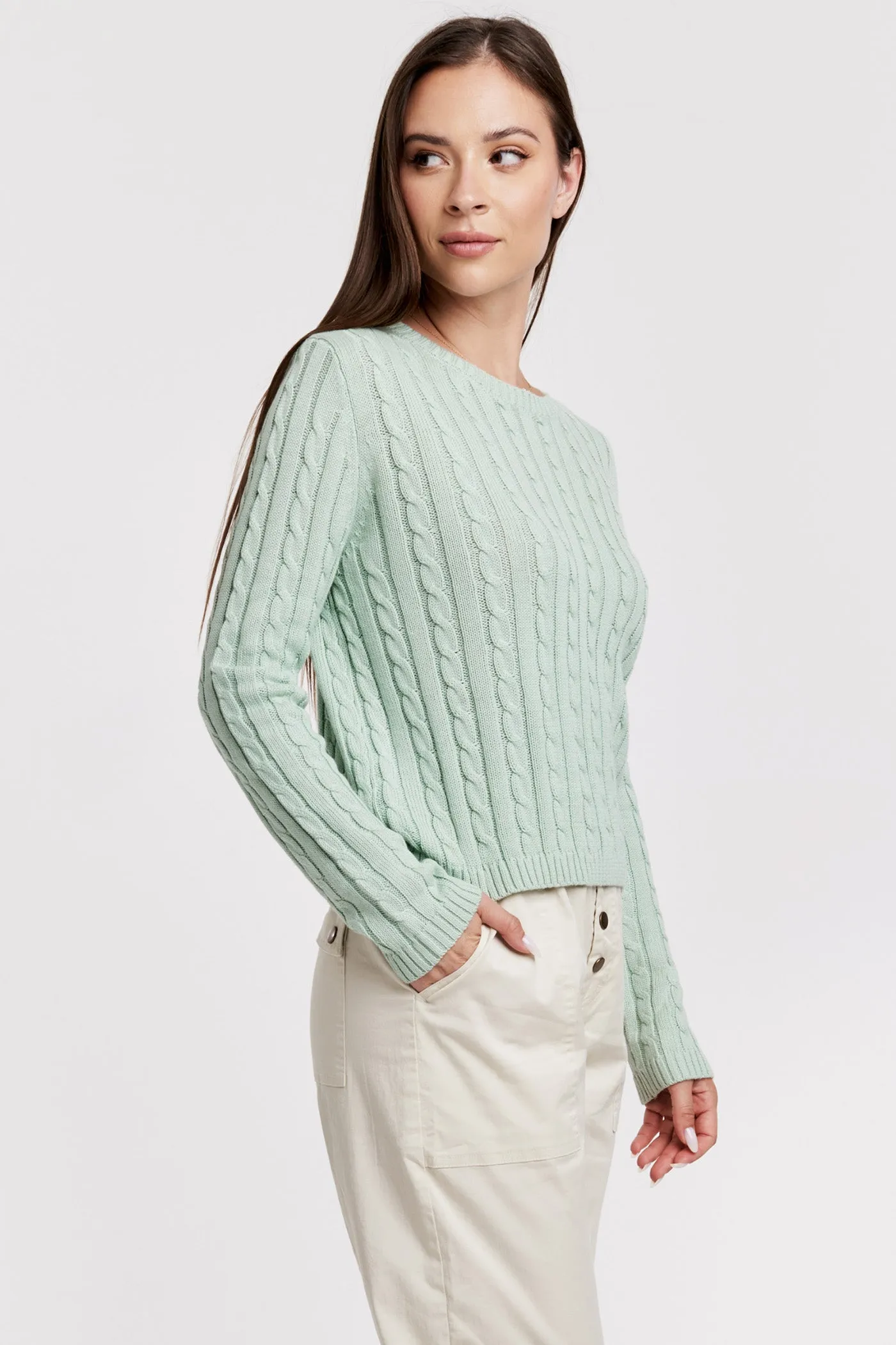 LUPE SWEATER AQUAMARINE