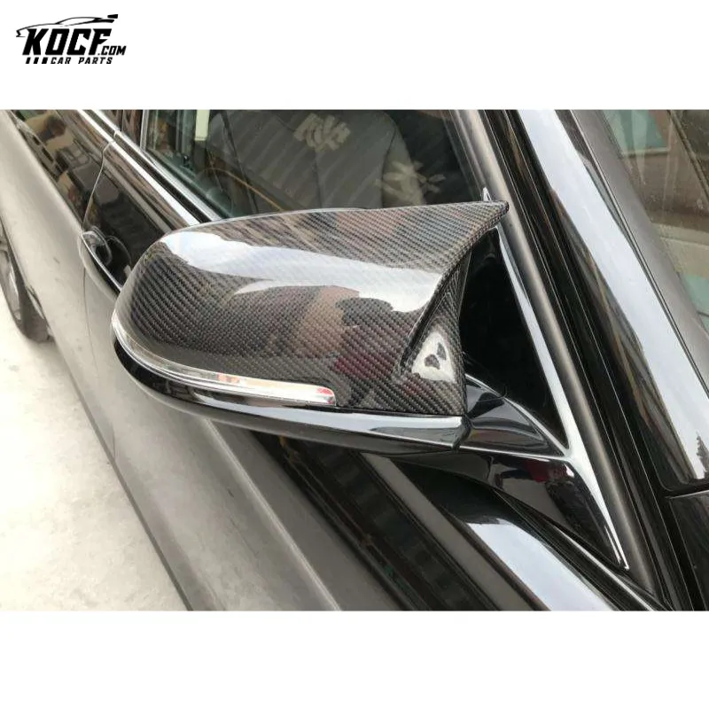 M Style Carbon Fiber Mirror Cover Replacement For BMW BMW F20 F21 F22 F32 F87 M135i M140i 1 series