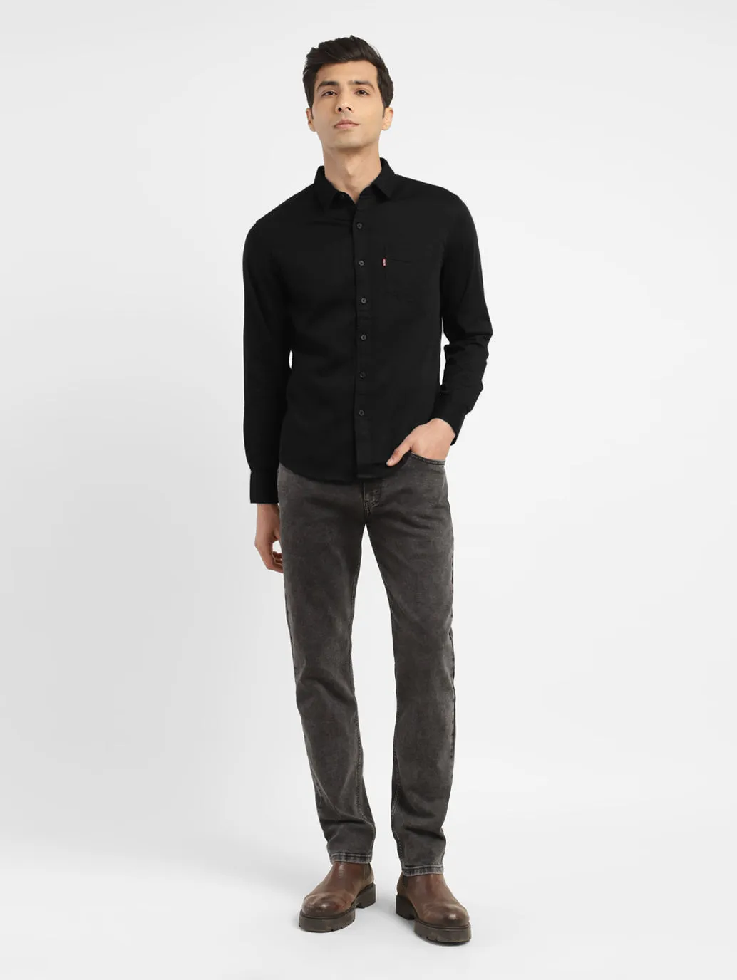 Men's Solid Regular Fit Shirts