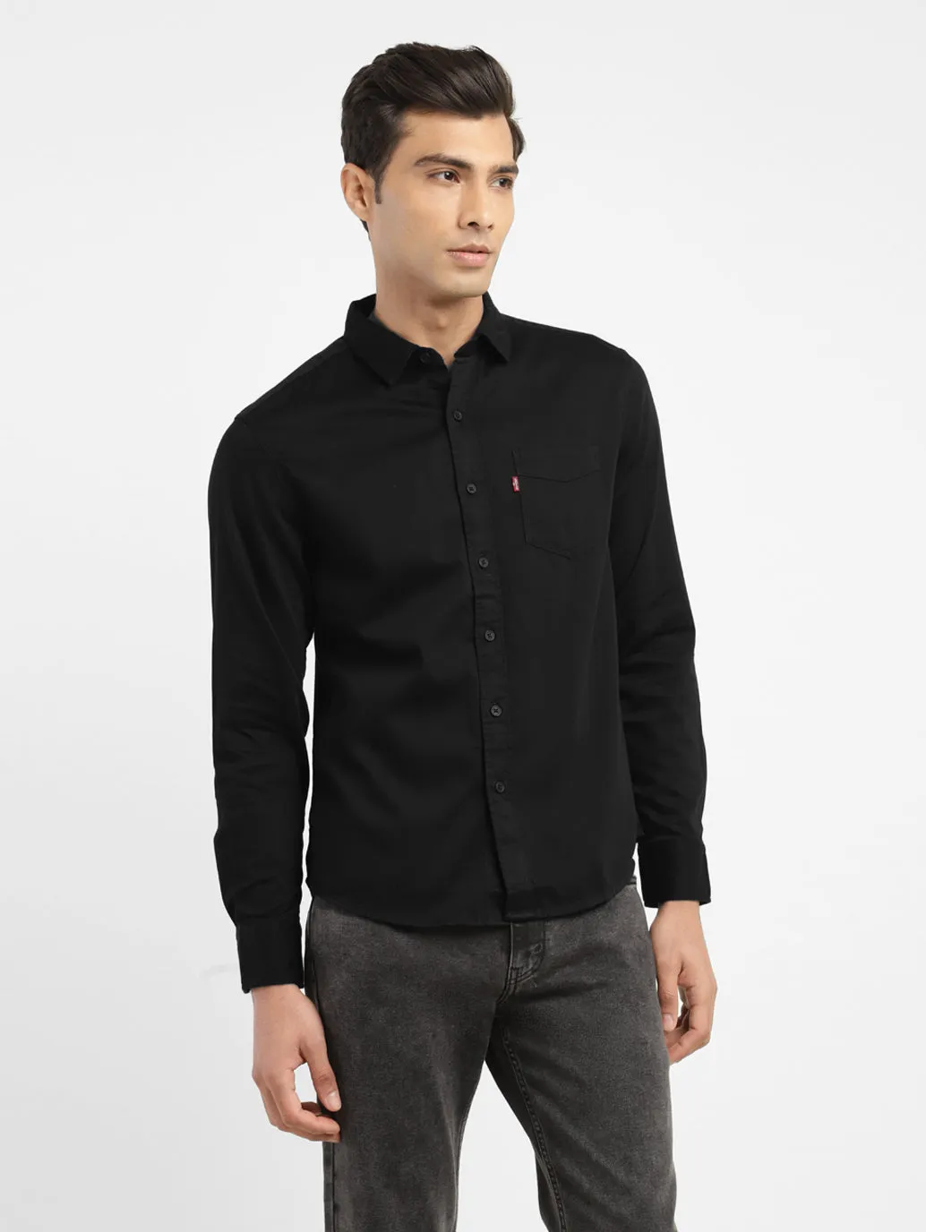 Men's Solid Regular Fit Shirts