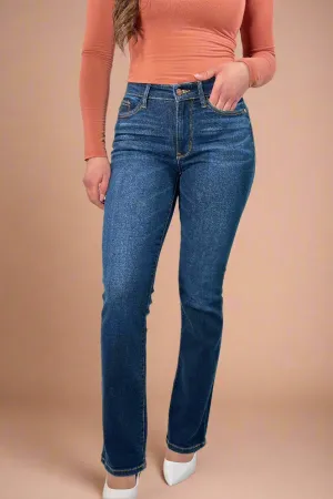 MR Dark Wash Bootcut JB121