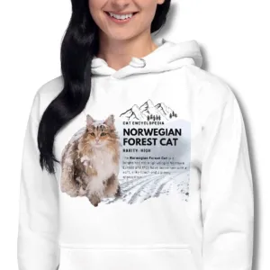 Norwegian Forest Cat Hoodies