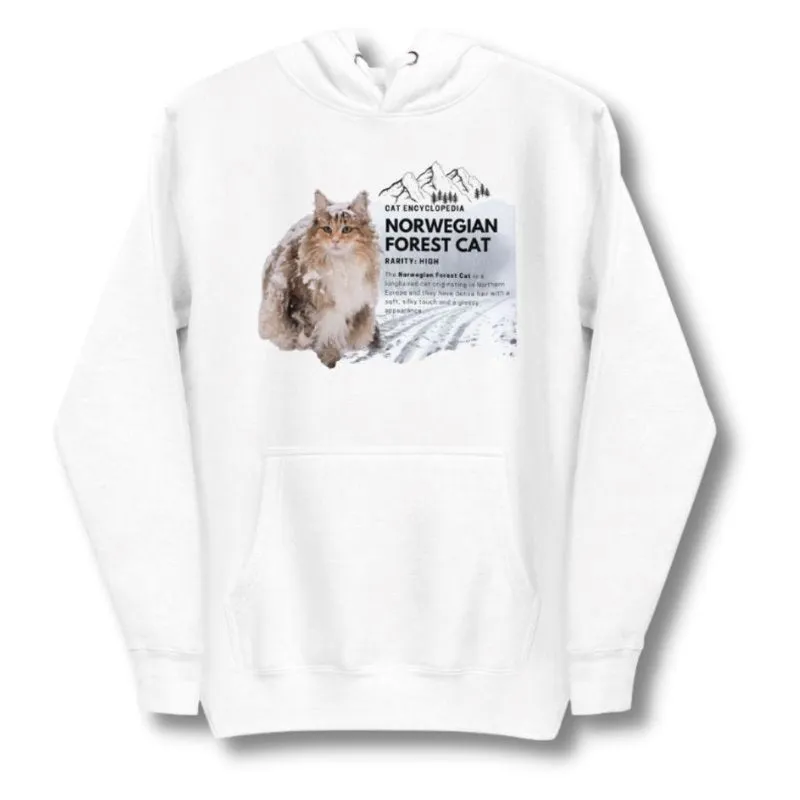 Norwegian Forest Cat Hoodies