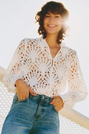 OFF WHITE LACE JACKET