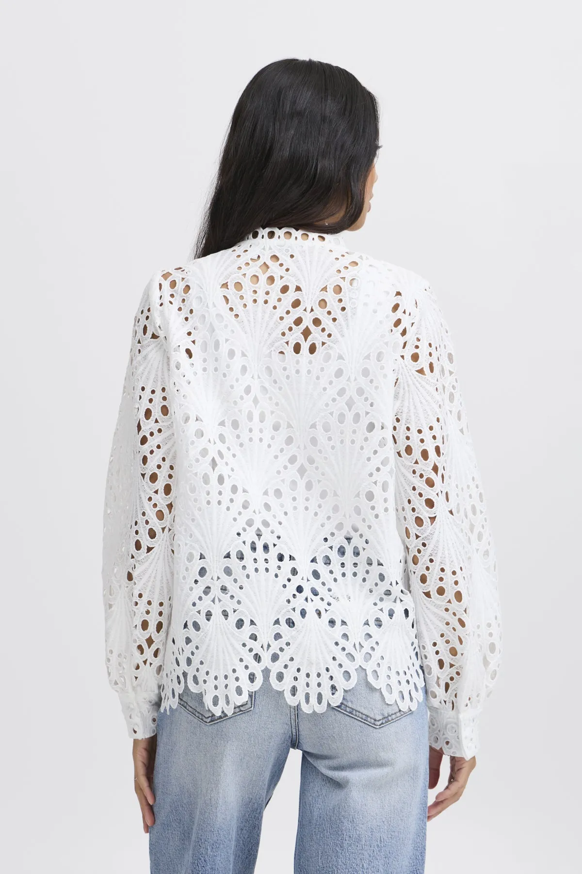 OFF WHITE LACE JACKET