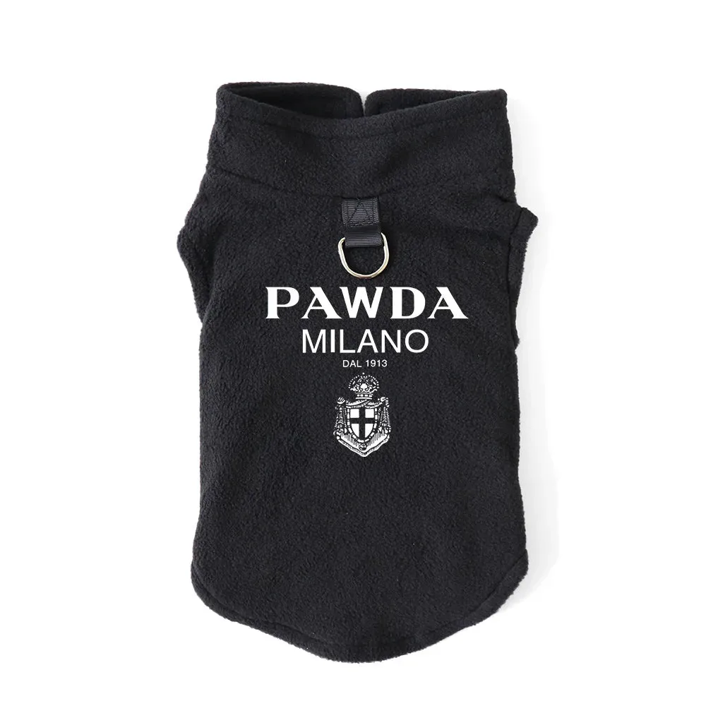 Pawda™ Polar Fleece Dog Sweatshirt - Iconic Tow-Buckle Dog Jacket