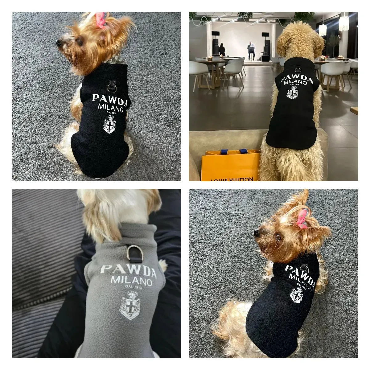 Pawda™ Polar Fleece Dog Sweatshirt - Iconic Tow-Buckle Dog Jacket