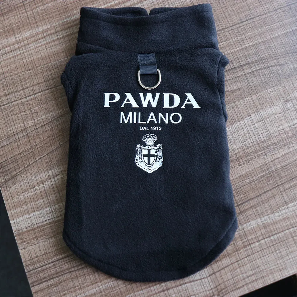 Pawda™ Polar Fleece Dog Sweatshirt - Iconic Tow-Buckle Dog Jacket