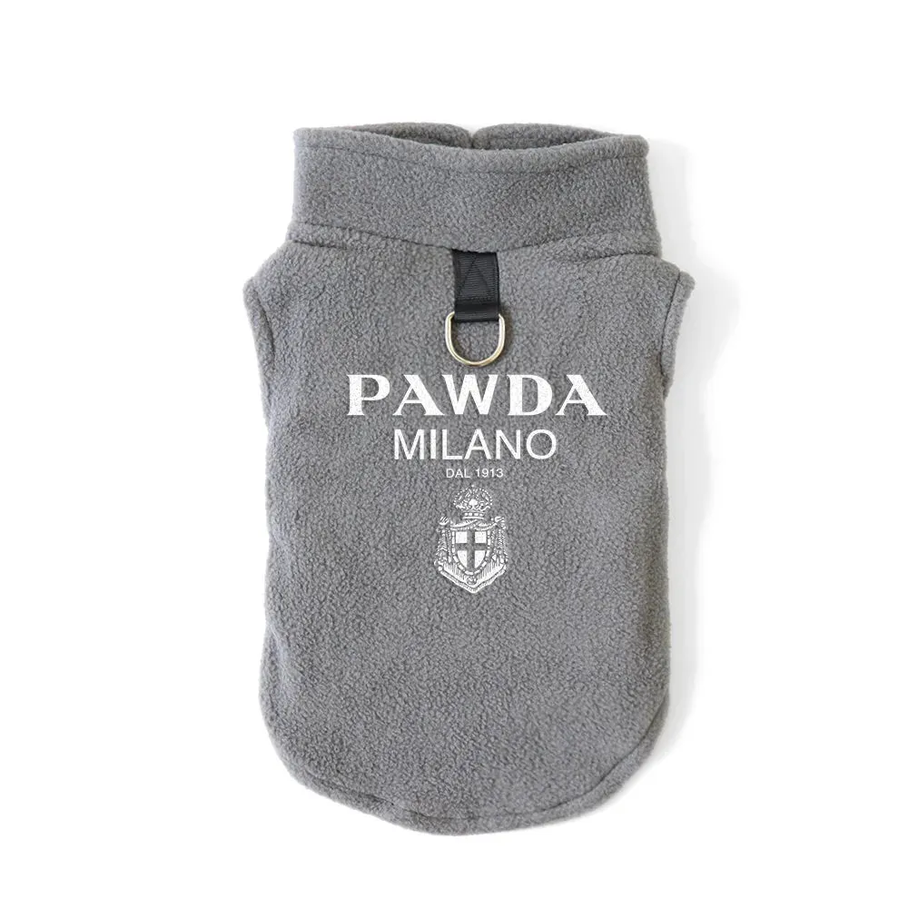 Pawda™ Polar Fleece Dog Sweatshirt - Iconic Tow-Buckle Dog Jacket