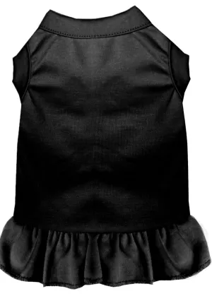 Plain Pet Dress Black Lg