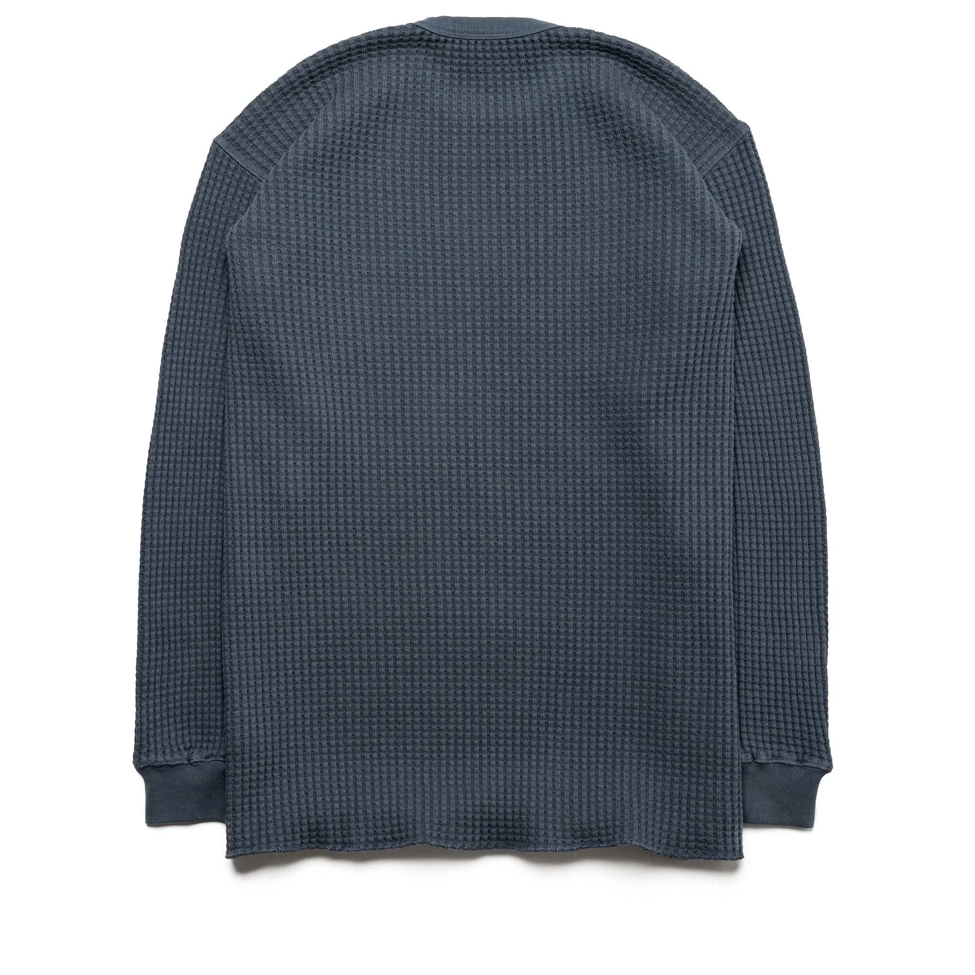 Politics x Standard Issue Thermal Crewneck - Slate